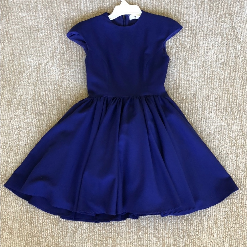 Cameo purple/navy dress